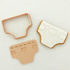 NAPPY CUTTER + STAMP SET by Little Biskut - Cake Decorating Central