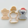 SANTA KOALA EMBOSSER + CUTTER SET by Little Biskut