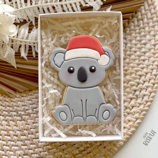 SANTA KOALA EMBOSSER + CUTTER SET by Little Biskut