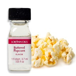 Lorann BUTTERED POPCORN Flavour 1 dram (3.7ml)