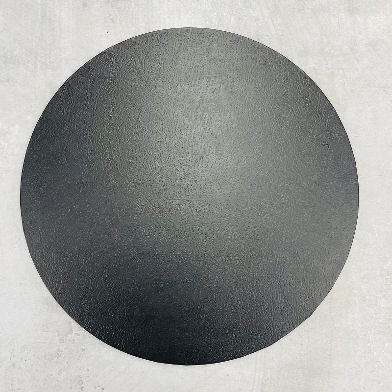 LOYAL 11 INCH ROUND BLACK MASONITE CAKE BOARD