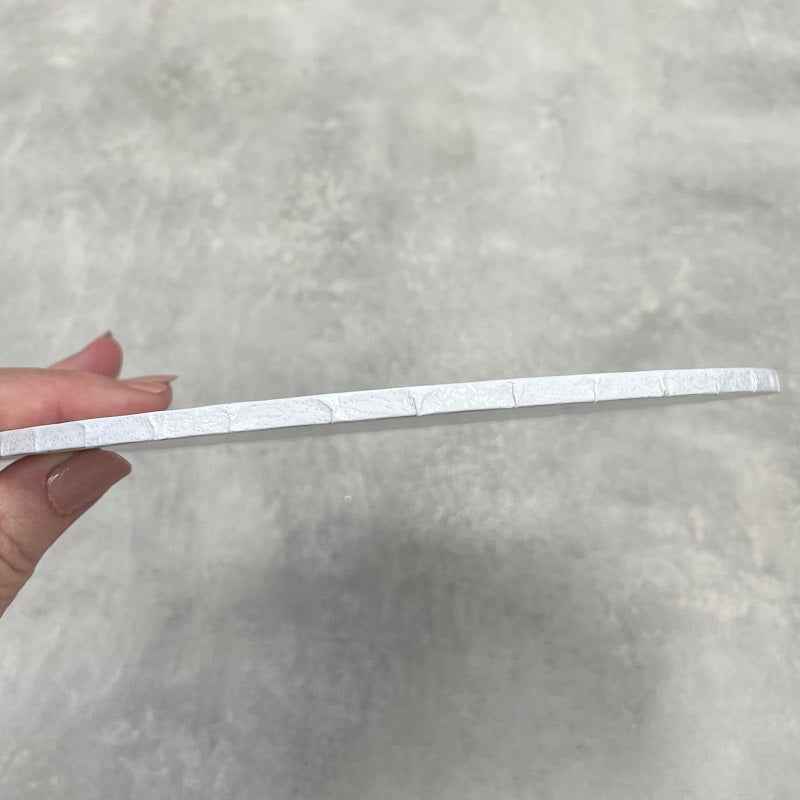 LOYAL 15 INCH ROUND WHITE MASONITE CAKE BOARD