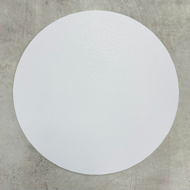 LOYAL 15 INCH ROUND WHITE MASONITE CAKE BOARD