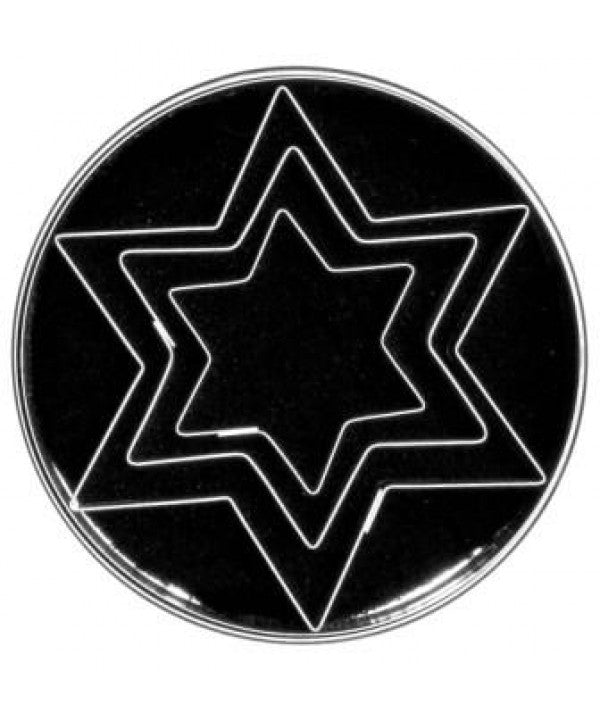 Loyal 6 POINT STAR Fondant Cutter Set 3pce