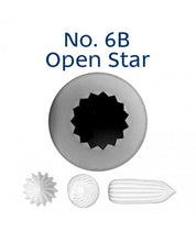 Piping Tip 6B Open Star