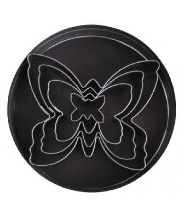 Butterfly Fondant Cutter Set 4 Piece