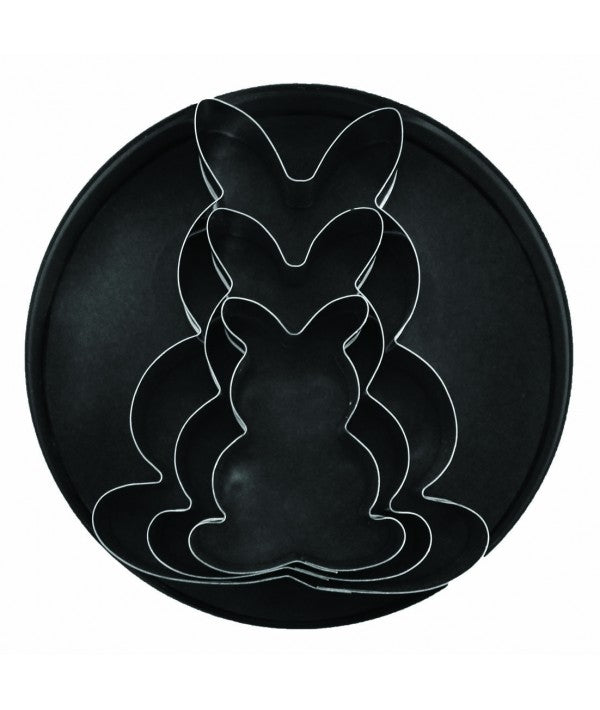Rabbit Fondant Cutter Set 3 Piece