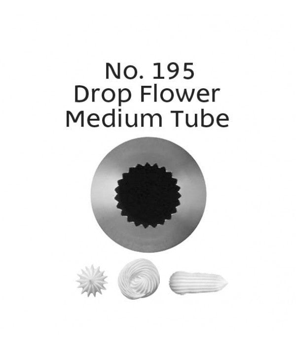 Piping Tip 195 Drop Flower
