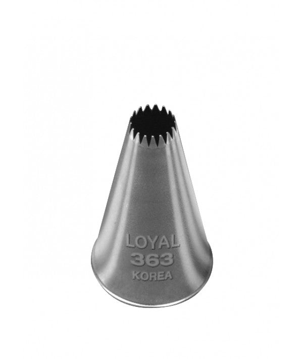 Loyal Piping Tip 363 OPEN STAR - Cake Decorating Central