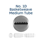 Loyal Piping Tip 1D BASKETWEAVE - Cake Decorating Central
