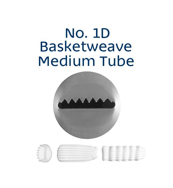 Loyal Piping Tip 1D BASKETWEAVE - Cake Decorating Central