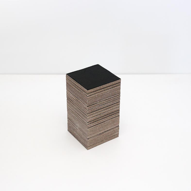 Loyal Black Square Dessert Board 6cm (50pk) - Cake Decorating Central