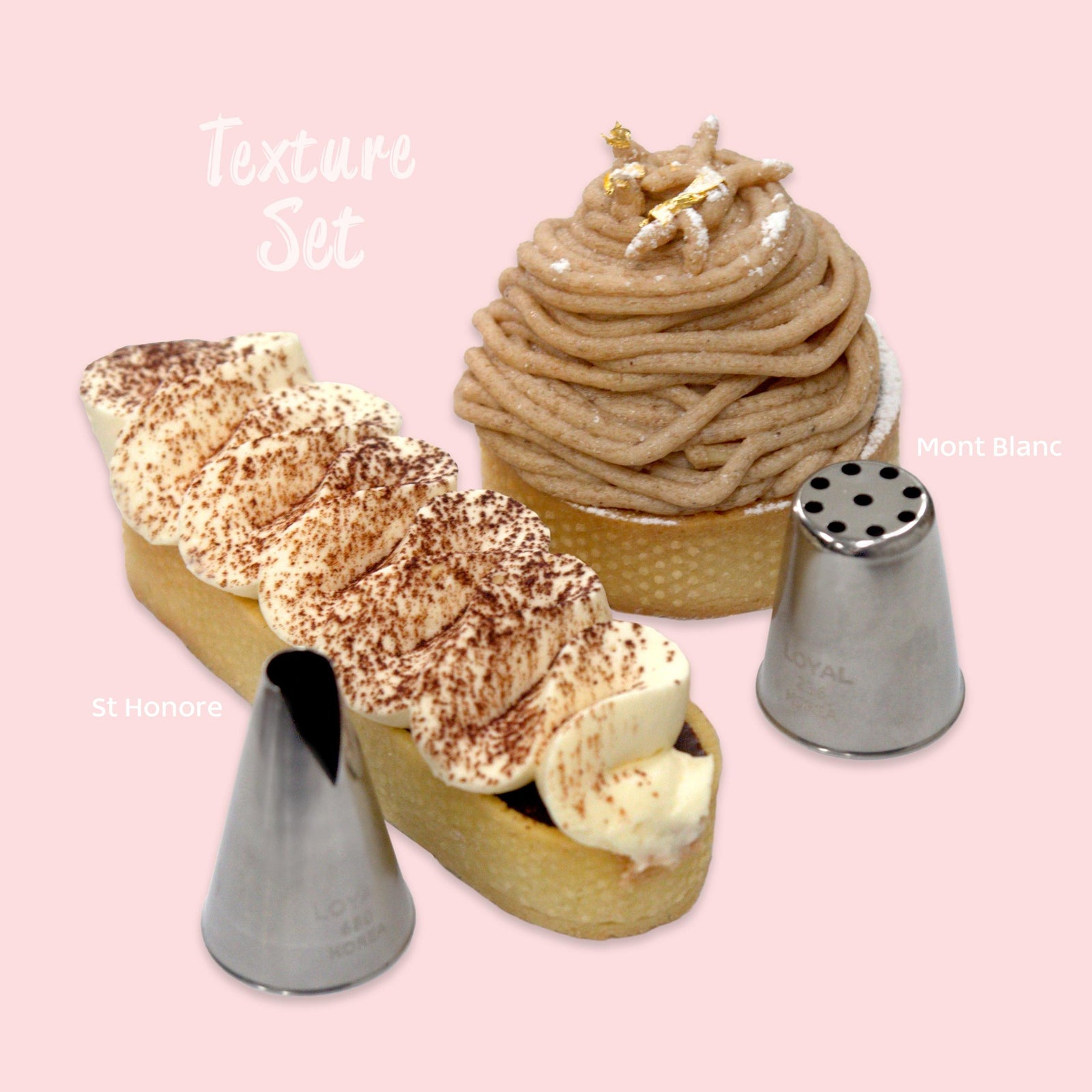 Special TEXTURE Piping Tip Set