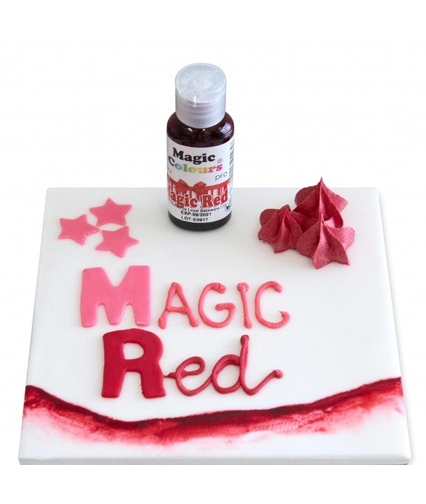 Magic Colours Pro Magic Red 32g - Cake Decorating Central