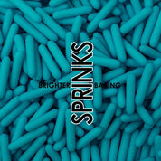 SPRINKS Matte Rods TURQUOISE 500g - Cake Decorating Central