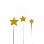 STARS Gold Metal Cake Topper - Cake Decorating Central