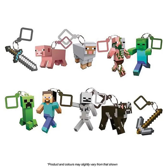MINECRAFT Plastic Figurine Set