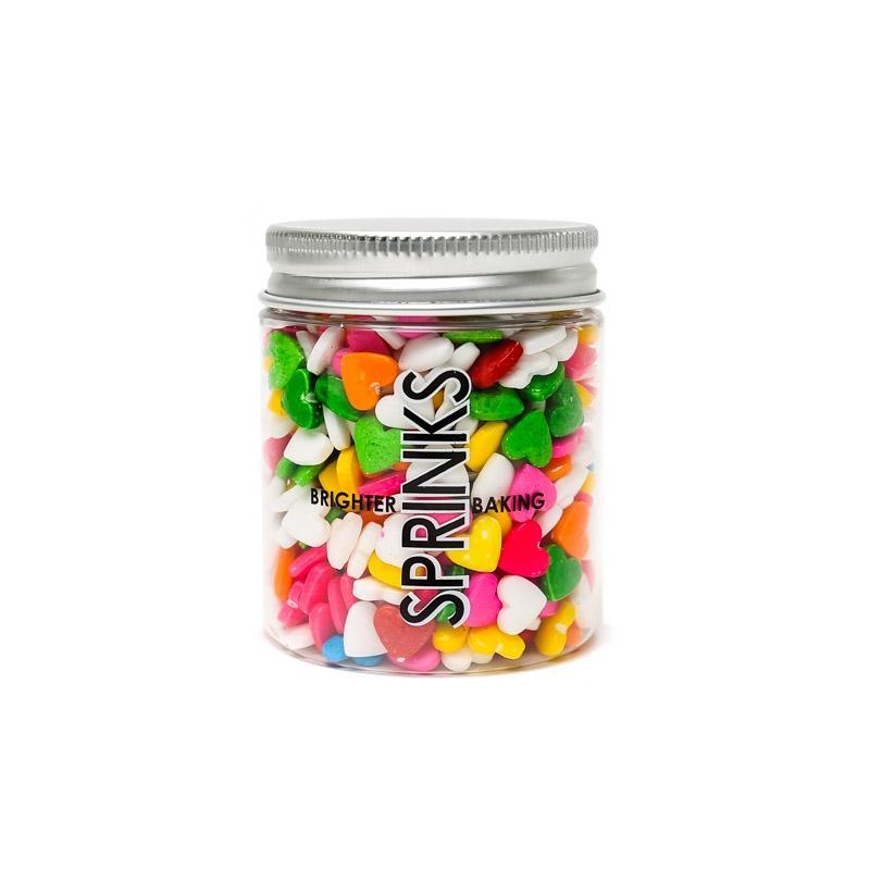 SPRINKS Sprinkles Mixed Hearts 80g - Cake Decorating Central
