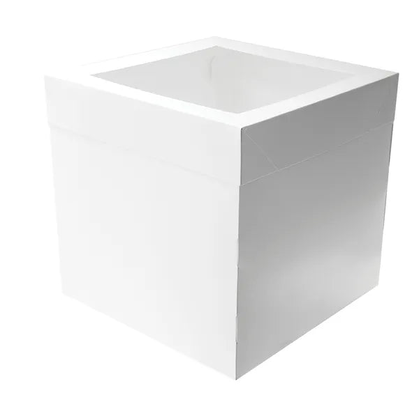 White Window Cake Box 14inch x 12inch Tall