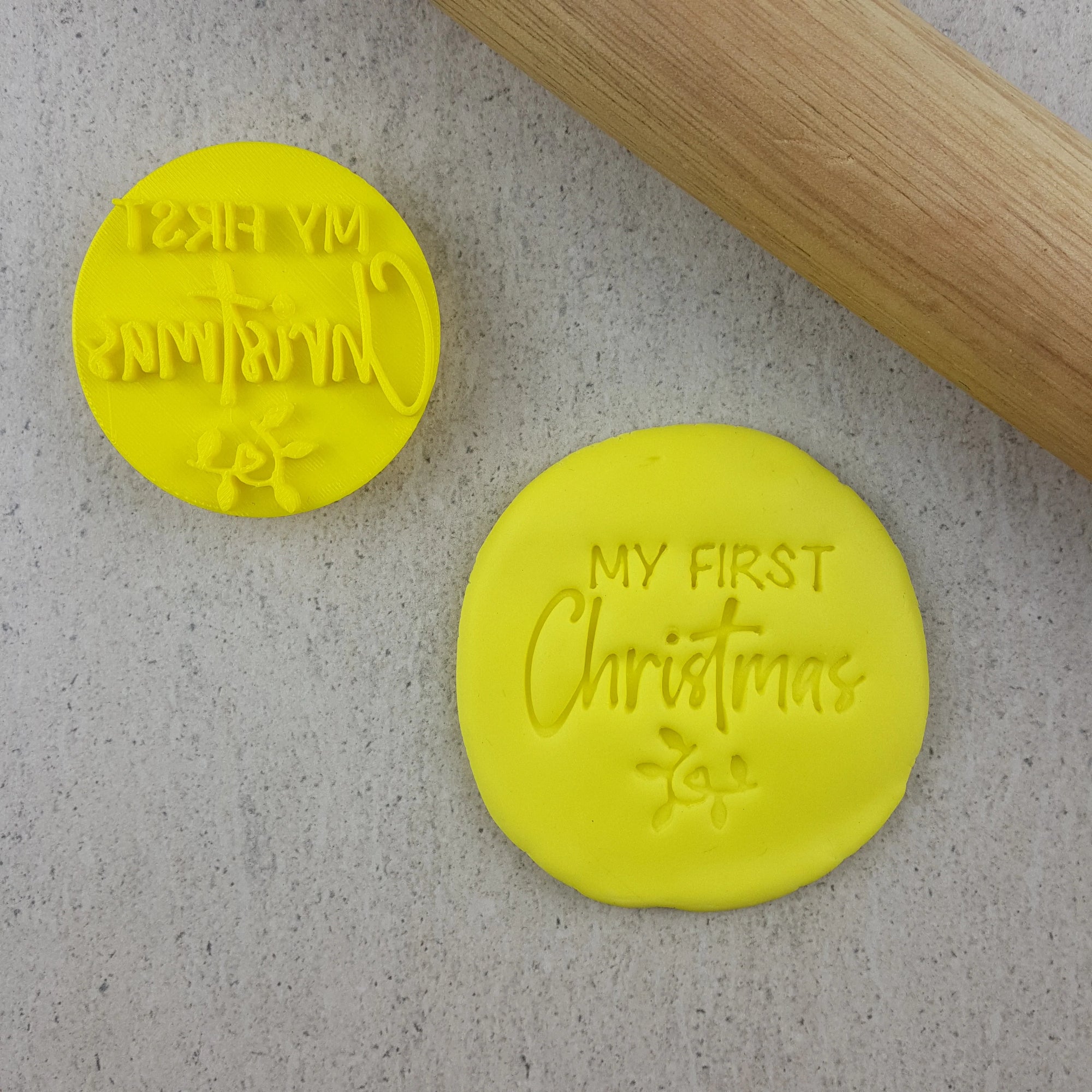 MY FIRST CHRISTMAS COOKIE EMBOSSER