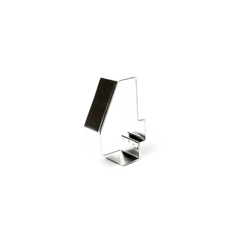 NUMBER 4 COOKIE CUTTER