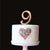 Number 9 ROSE GOLD Metal Cake Topper - Cake Decorating Central