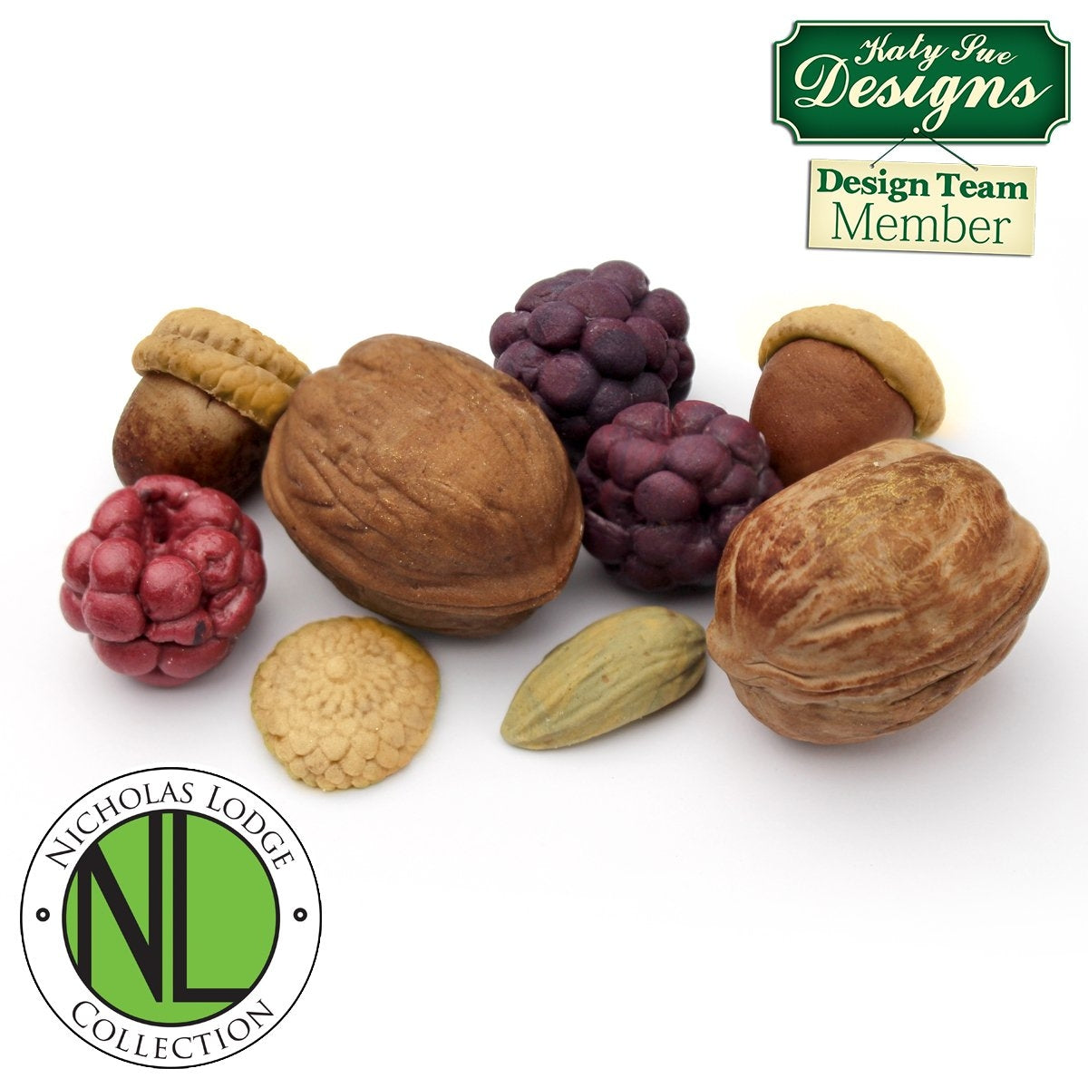 Katy Sue NUTS & BERRIES Mould - Cake Decorating Central