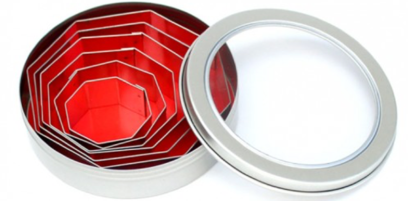 Loyal OCTAGON Fondant Cutter Set 6pce