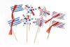 STARS &amp; FLAGS Cake Toppers 8pk - Cake Decorating Central