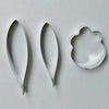 ORCHIDS SMALL 3pce fondant cutter set