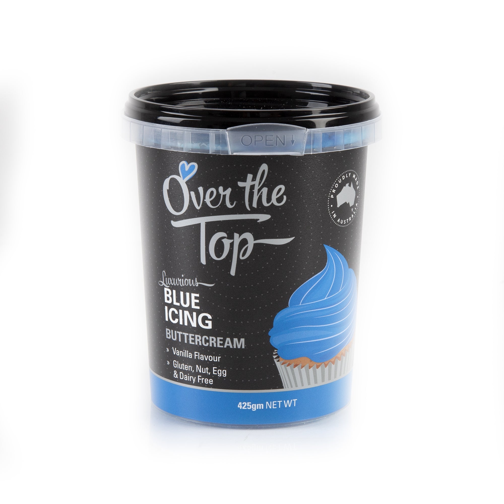 Over The Top Blue Buttercream 425g