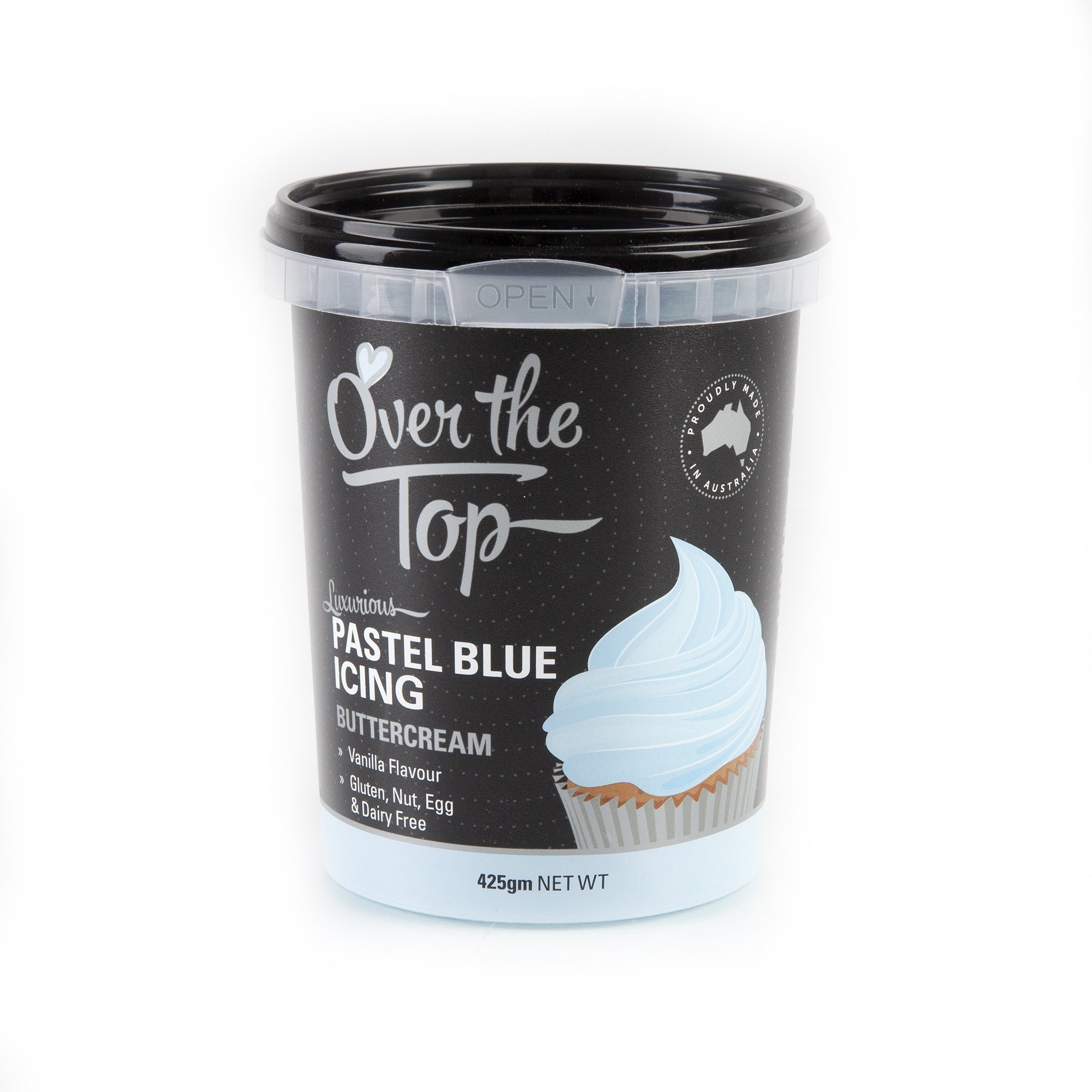 Over The Top Pastel Blue BUTTERCREAM 425G