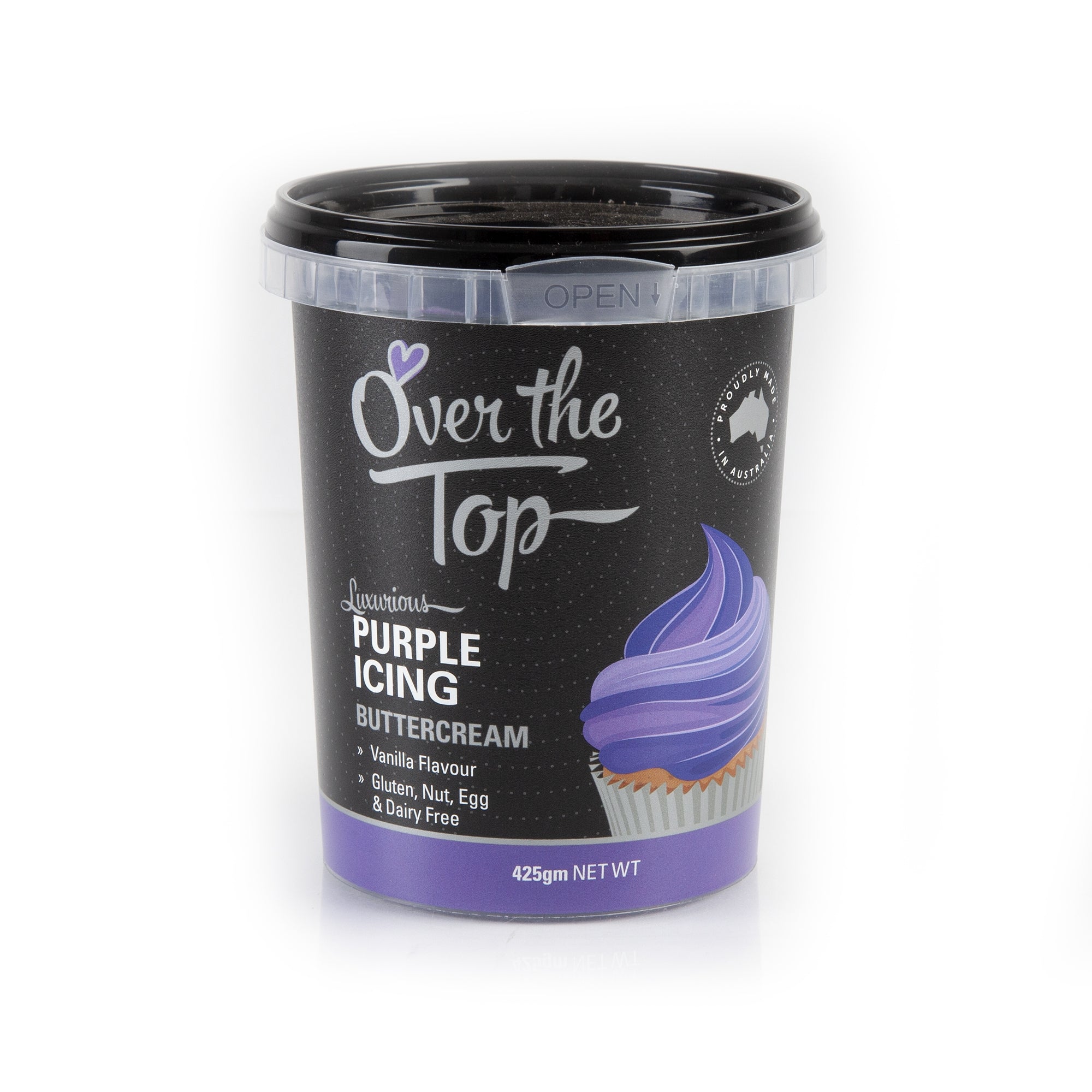 Over The Top Purple Buttercream 425g