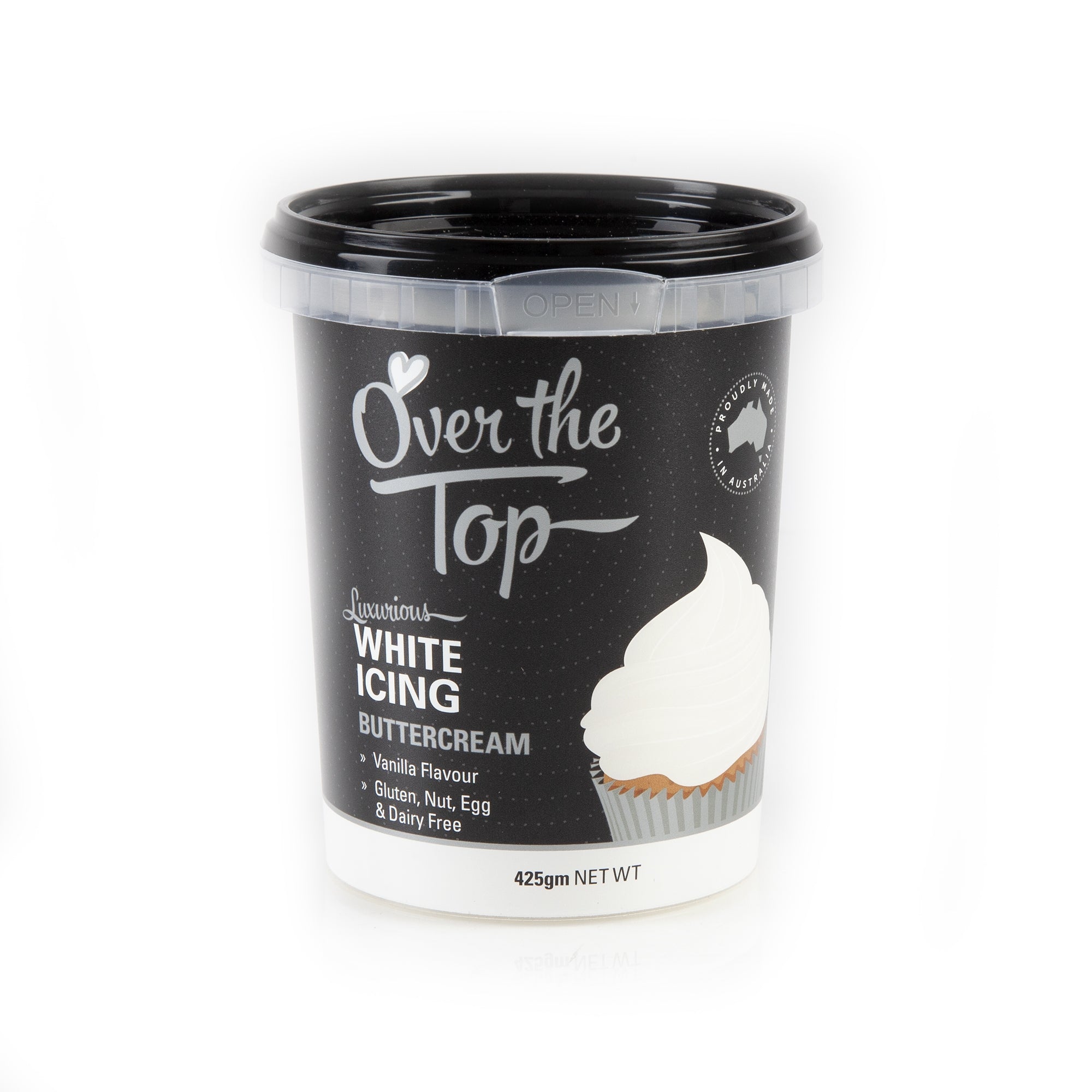 OVER THE TOP WHITE BUTTERCREAM 425G