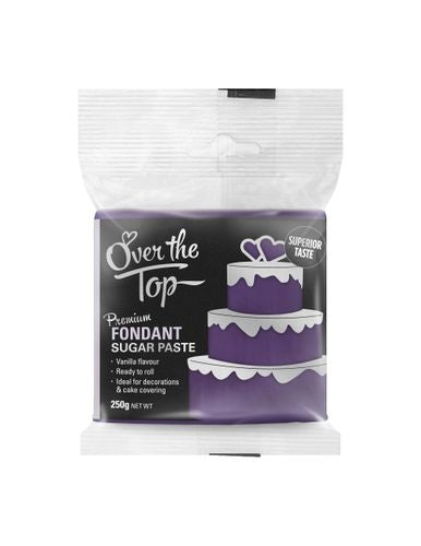 OVER THE TOP VIOLET 250G PREMIUM FONDANT - Cake Decorating Central