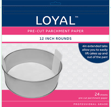 Loyal Pre-cut Parchment Rounds 12in