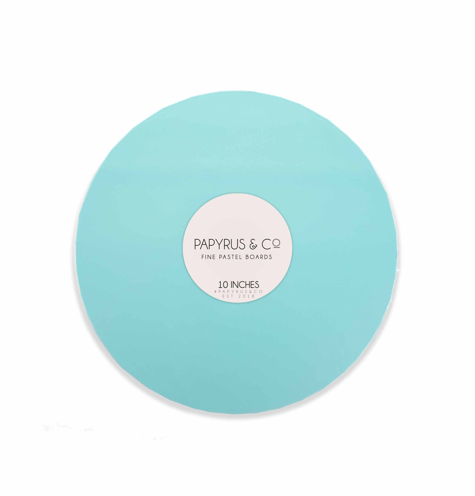 ROUND 10 INCH PASTEL BLUE MDF CAKE BOARD