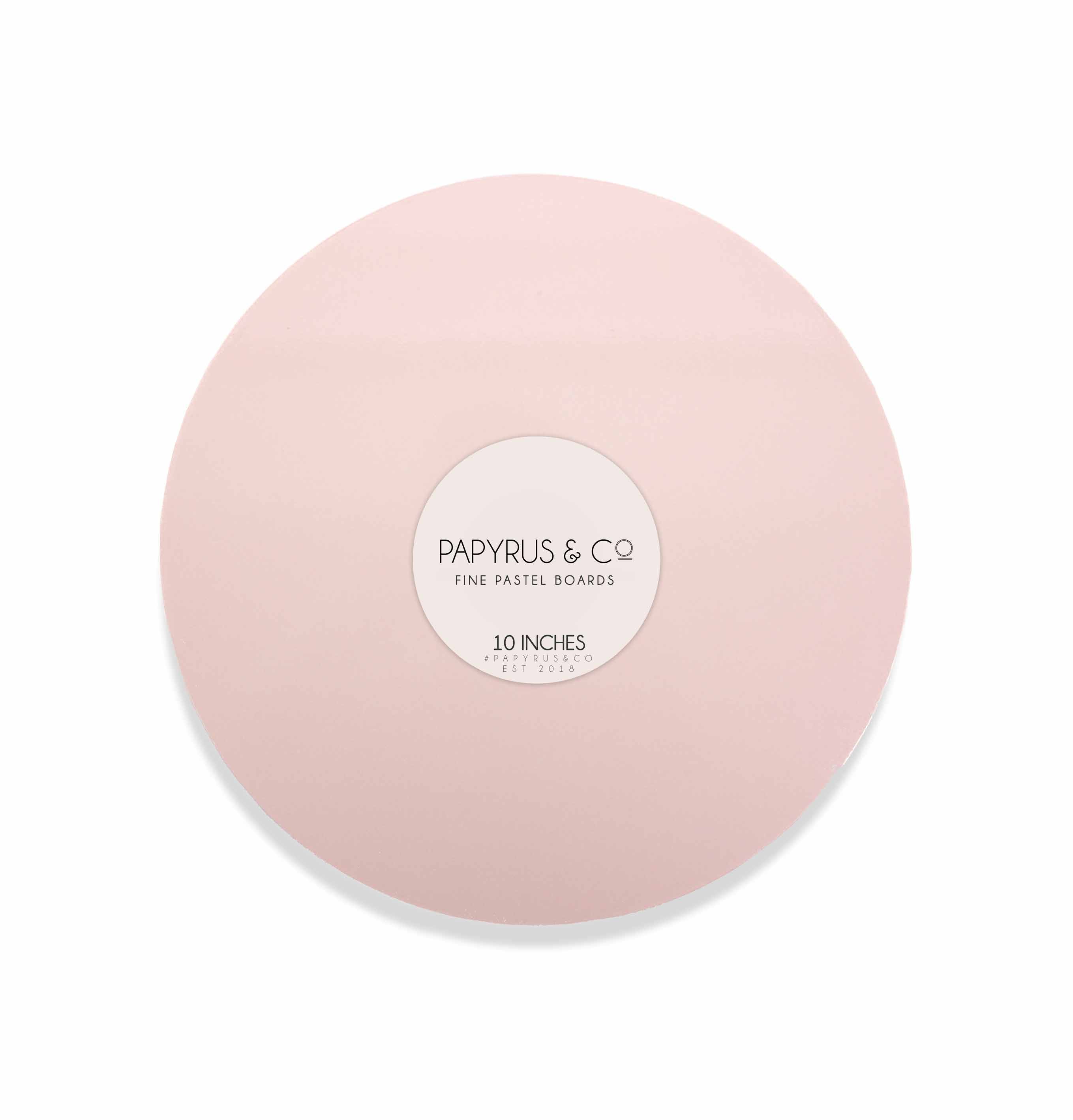 Round 10inch Pastel Pink Cake Board