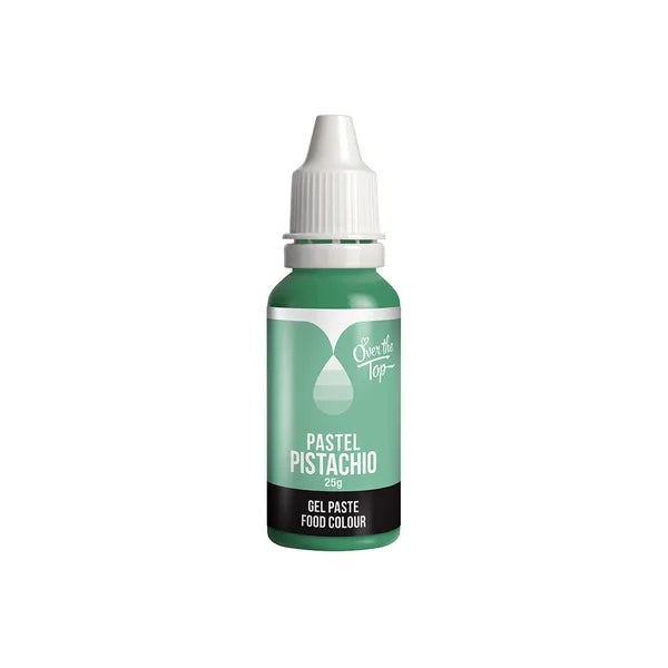 Over The Top Pastel PISTACHIO Food Gel Colour 25g