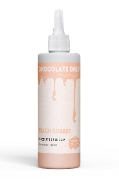 Chocolate Drip PEACH SORBET 250G - Cake Decorating Central