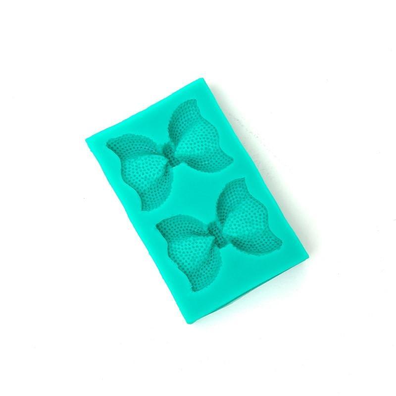 Silicone Mould BOWS PEARL TEXTURED - Cake Decorating Central