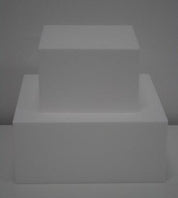 SQUARE 4 INCH x 4 INCH DUMMY CAKE FOAM