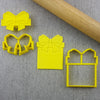 PRESENT COOKIE DEBOSSER + CUTTER SET