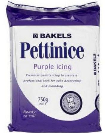 BAKELS PURPLE RTR fondant Icing 750g - Cake Decorating Central