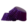 PURPLE Foil Muffin Papers 50pk - Cake Decorating Central