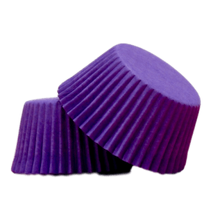 PURPLE Mini Cupcake Papers 50pk - Cake Decorating Central