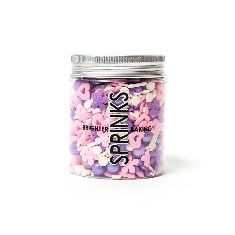 SPRINKS Sprinkle Mix PURPLE RAIN 65g - Cake Decorating Central