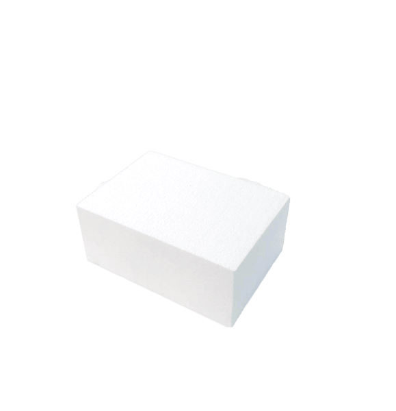 RECTANGLE 5 IN x 7 IN x 3 IN DUMMY CAKE FOAM - Cake Decorating Central