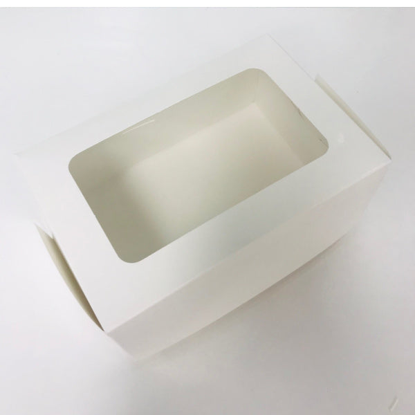 Rectangle Cake Box (Mondo) DEEP with WINDOW