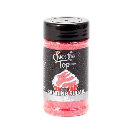 Sanding Sugar RED 110g - Cake Decorating Central